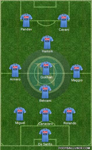 Napoli Formation 2013