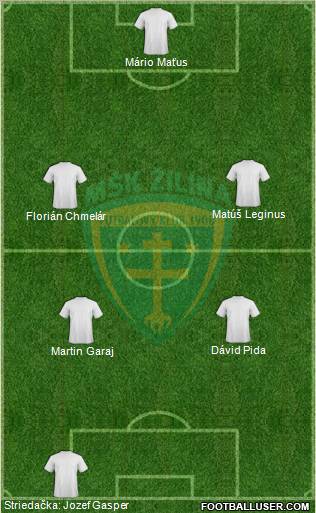 MSK Zilina Formation 2013