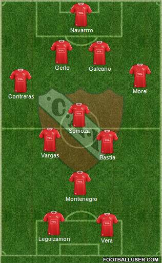 Independiente Formation 2013