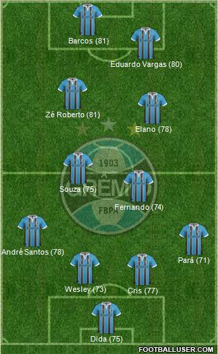 Grêmio FBPA Formation 2013