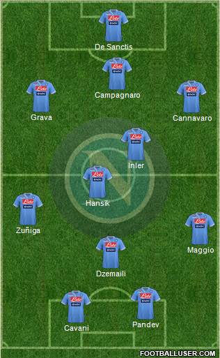 Napoli Formation 2013