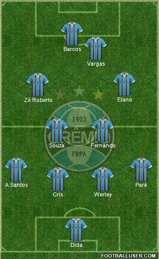 Grêmio FBPA Formation 2013