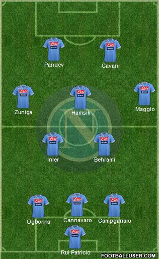 Napoli Formation 2013