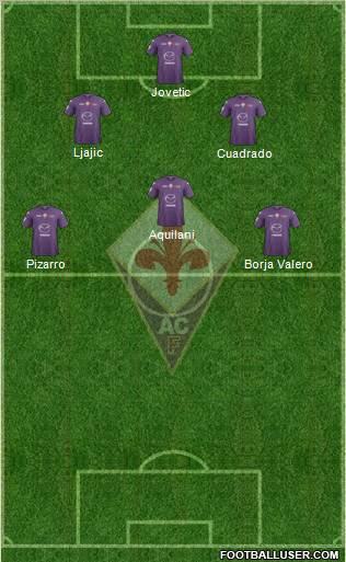 Fiorentina Formation 2013