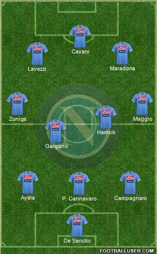 Napoli Formation 2013