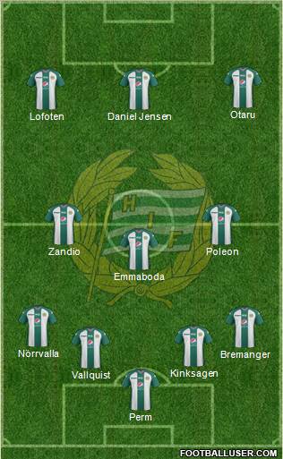 Hammarby IF Formation 2013