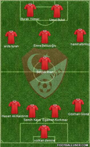 Turkey Formation 2013