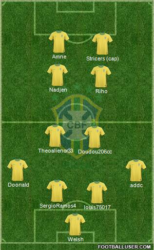 Brazil Formation 2013