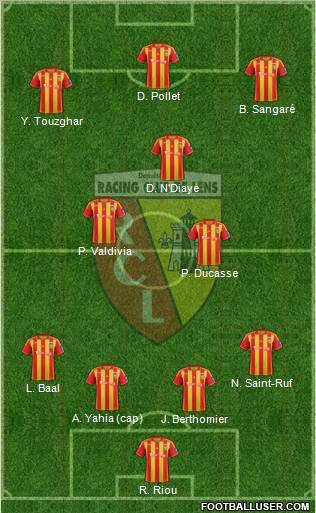 Racing Club de Lens Formation 2013