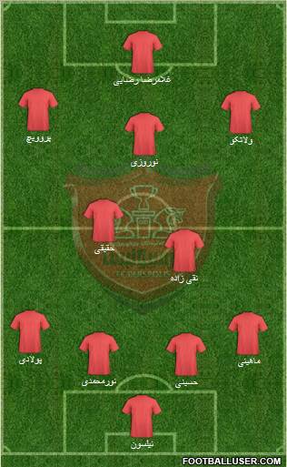 Persepolis Tehran Formation 2013