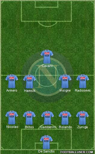 Napoli Formation 2013