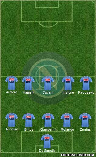 Napoli Formation 2013