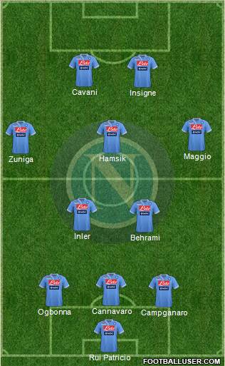 Napoli Formation 2013