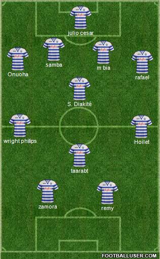 Queens Park Rangers Formation 2013