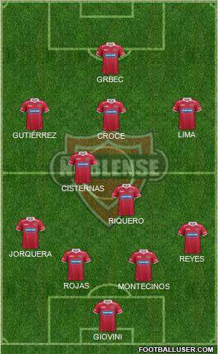 CD Ñublense S.A.D.P. Formation 2013