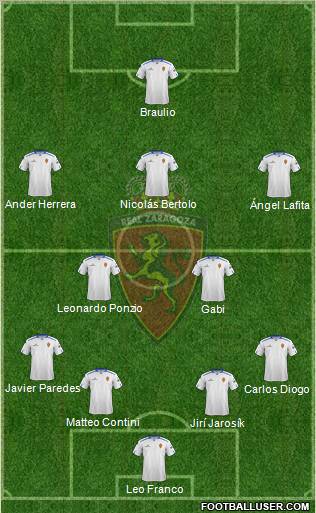 R. Zaragoza S.A.D. Formation 2013
