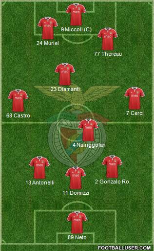 Sport Lisboa e Benfica - SAD Formation 2013