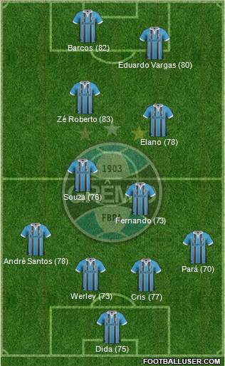 Grêmio FBPA Formation 2013