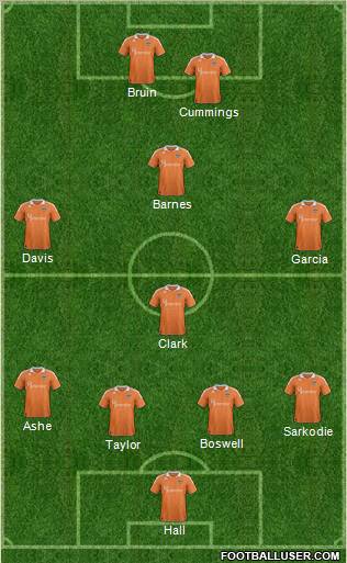 Houston Dynamo Formation 2013