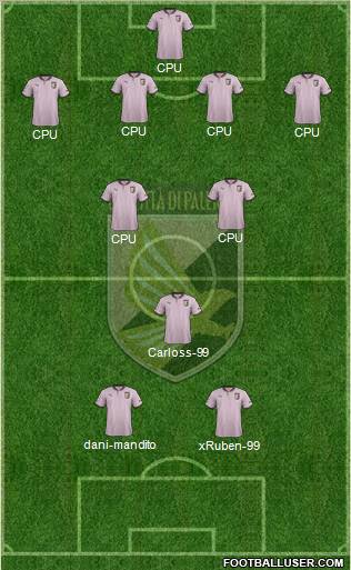 Città di Palermo Formation 2013