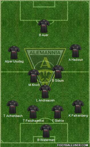TSV Alemannia Aachen Formation 2013