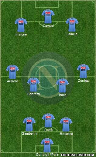 Napoli Formation 2013
