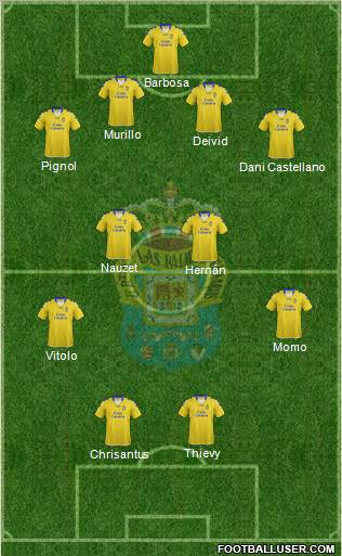 U.D. Las Palmas S.A.D. Formation 2013