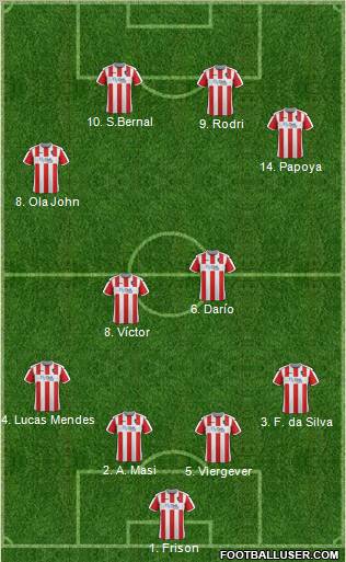 Exeter City football formation