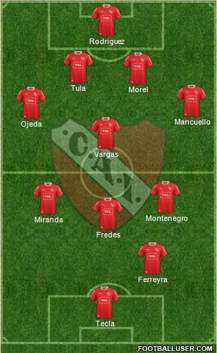Independiente Formation 2013