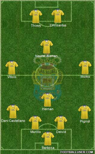U.D. Las Palmas S.A.D. Formation 2013