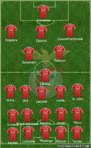 Sport Lisboa e Benfica - SAD Formation 2013