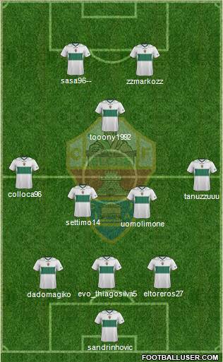 Elche C.F., S.A.D. Formation 2013