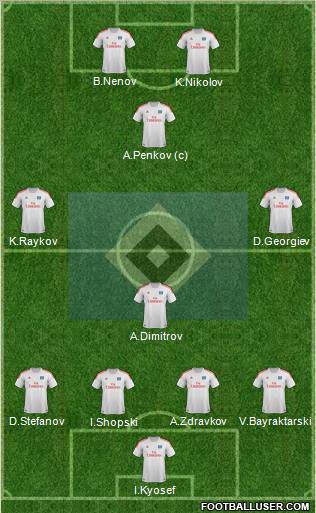Hamburger SV Formation 2013