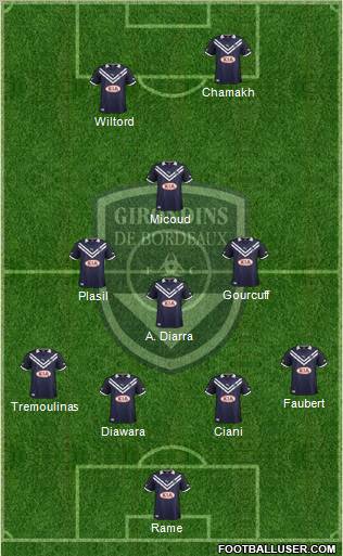 FC Girondins de Bordeaux Formation 2013