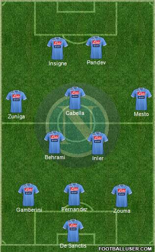 Napoli Formation 2013