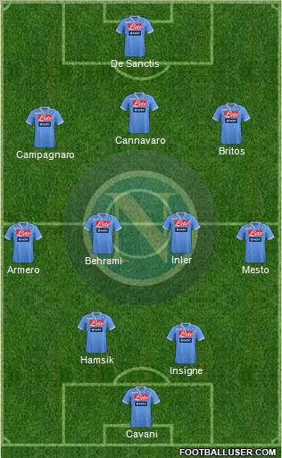 Napoli Formation 2013