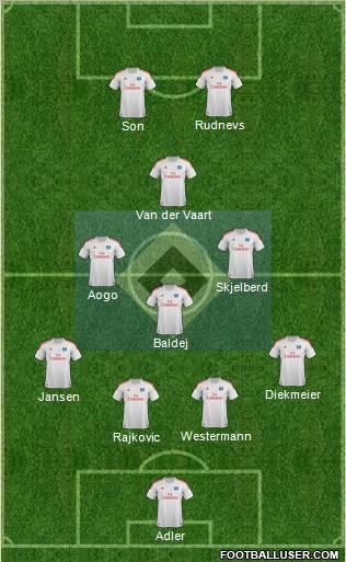 Hamburger SV Formation 2013