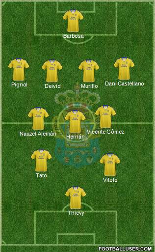 U.D. Las Palmas S.A.D. Formation 2013