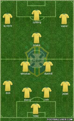 Brazil Formation 2013
