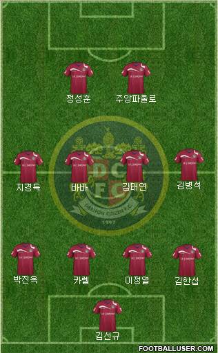 Daejeon Citizen Formation 2013
