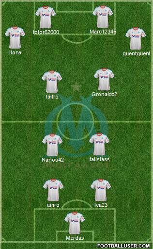 Olympique de Marseille Formation 2013