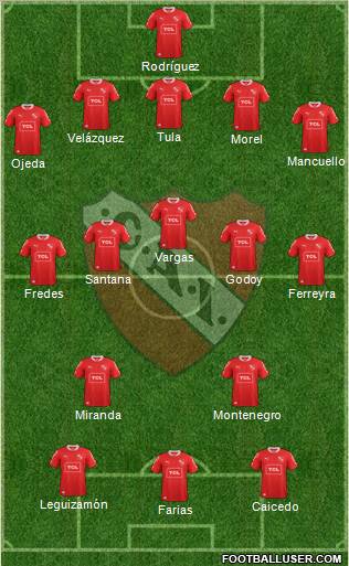Independiente Formation 2013