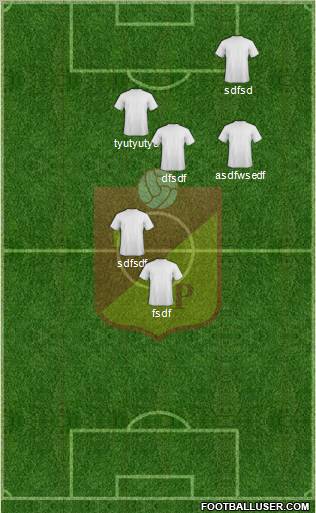 CS Deportivo Pereira Formation 2013