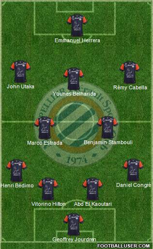 Montpellier Hérault Sport Club Formation 2013