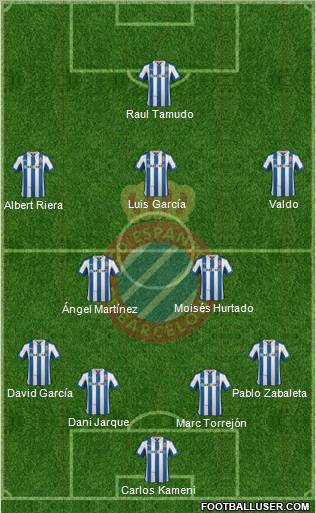 R.C.D. Espanyol de Barcelona S.A.D. Formation 2013