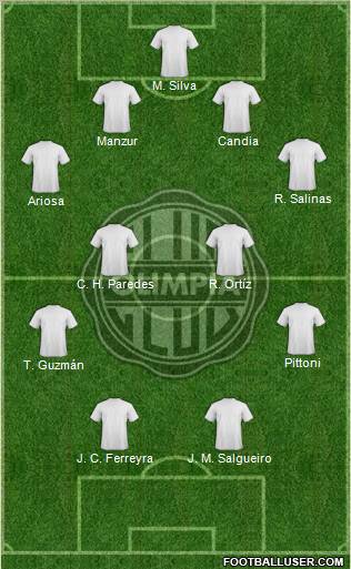C Olimpia Formation 2013