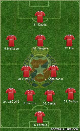 Wisla Krakow Formation 2013