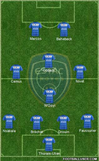 Esperance Sportive Troyes Aube Champagne Formation 2013