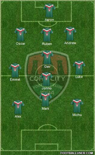 Cork City Formation 2013