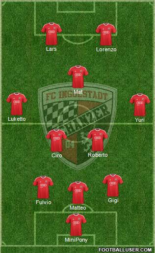 FC Ingolstadt 04 Formation 2013